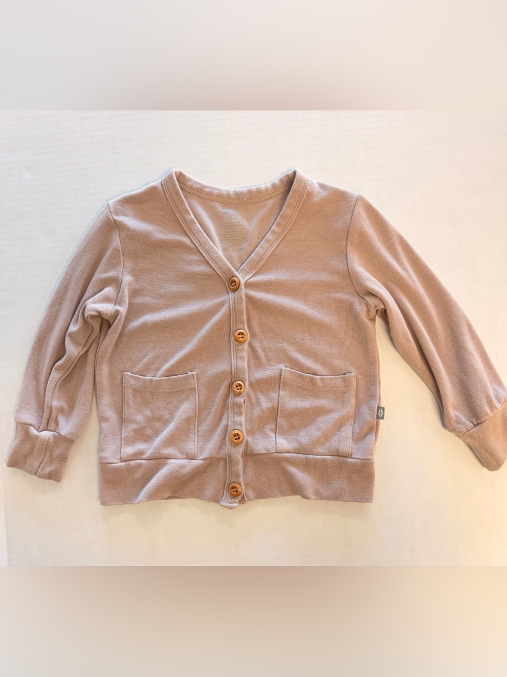 KYTE Bamboo Button Up Jersey Cardigan Jacket 18-24m